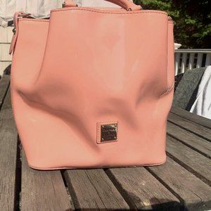 "DOONEY & BURKE PURSE  measures H 9.5" x W 5" x L 10"